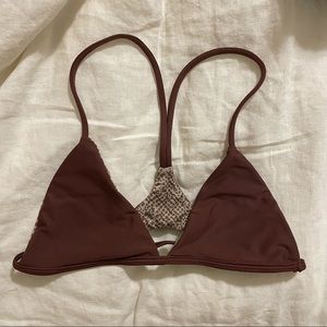 Merlot Shaka Top Acacia Swimwear bikini